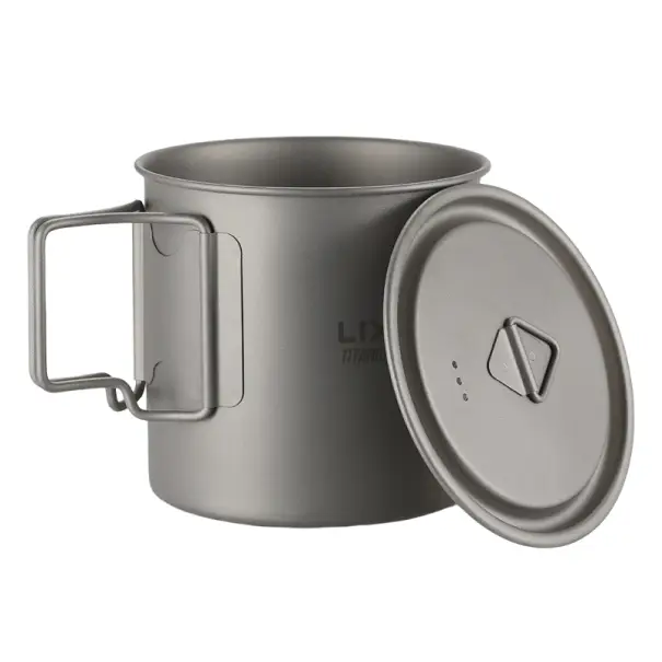 Nízká Cena Titanový hrnek s víčkem 550 ml