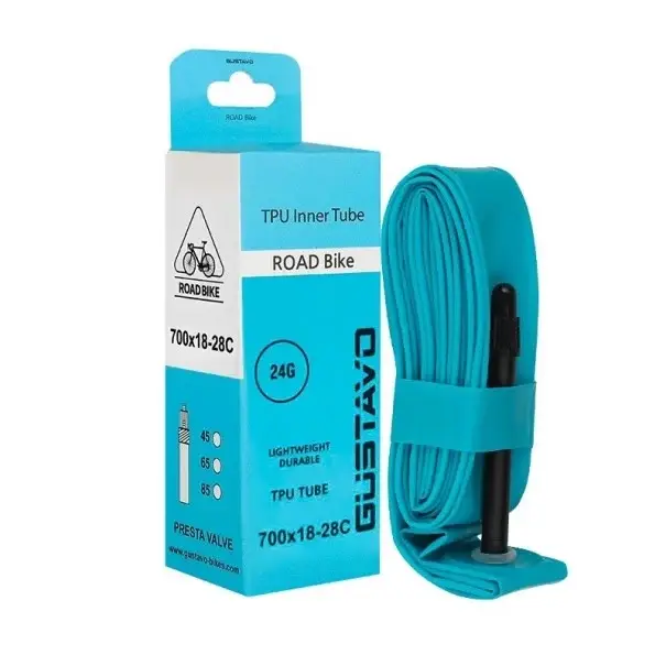 Odeslání Ihned Ultralehká cyklistická duše z TPU 24 g 700×18C–28C s francouzským ventilkem 45 mm Pro silniční a fitness kola 71 cm