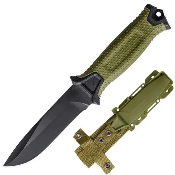 Sezónní Sleva Víceúčelový outdoorový nůž 25 cm Nerezová čepel s pouzdrem Taktický nůž do přírody Kemping Turistika Přežití Survival výbava