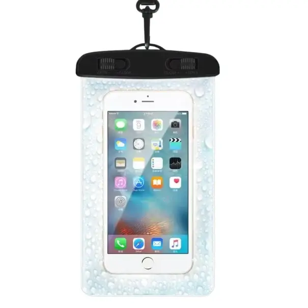 Voděodolné univerzální pouzdro na telefon 6,7" Plavecké a podvodní IPX8 PVC kryt Vodotěsný vak Ochrana při vodních sportech Oblíbený