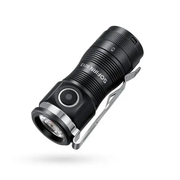 Levný Výkonná dobíjecí LED svítilna SC13 1100 lm USB-C 150 m magnetická základna 6 režimů kapesní EDC světlo