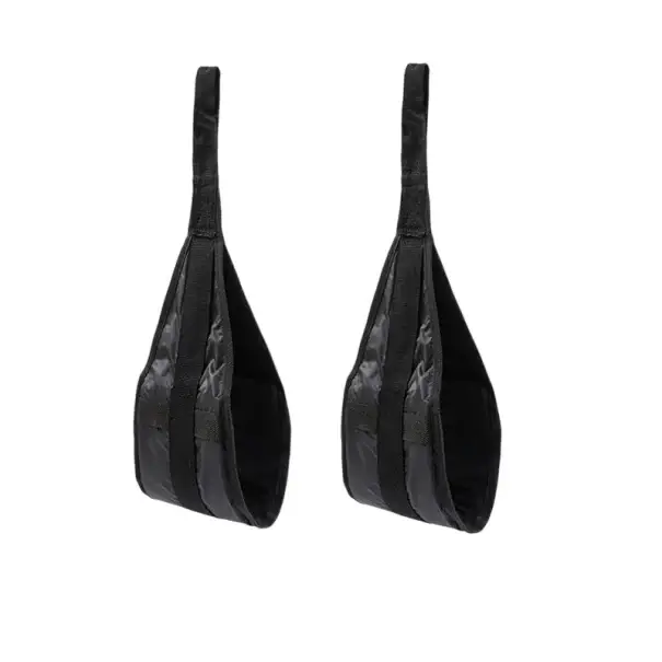 Závěsné popruhy na hrazdu s karabinou, polstrované AB popruhy 50 x 20 cm pro cvičení břicha, zvedání nohou a posilování u hrazdy Bezpečná Platba