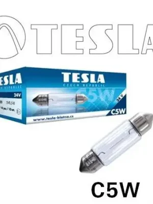 Žárovka 24V C5W SV 8,5-8 TESLA Výprodej