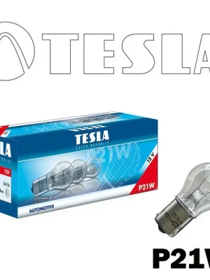 Žárovka 12V P21W BA15s TESLA Nejlepší Volba