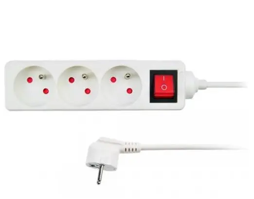 Víkendová Akce Kabel prodlužovací s vypínačem 5m 3x