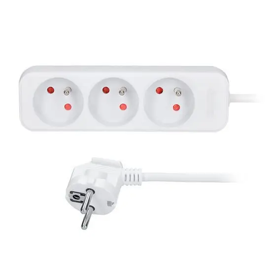 Super Cena Kabel prodlužovací 5m 3xzásuvka