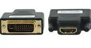 Redukce HDMI zdířka DVI-D konektor Akce