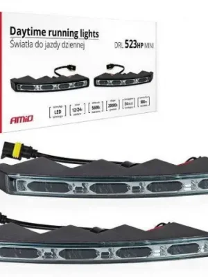Značkový Světla pro denní svícení 5 LED 12/24V