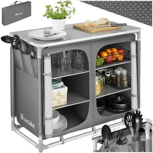 Cenová Bomba Skříňka kempingová deluxe se 6 přihrádkami