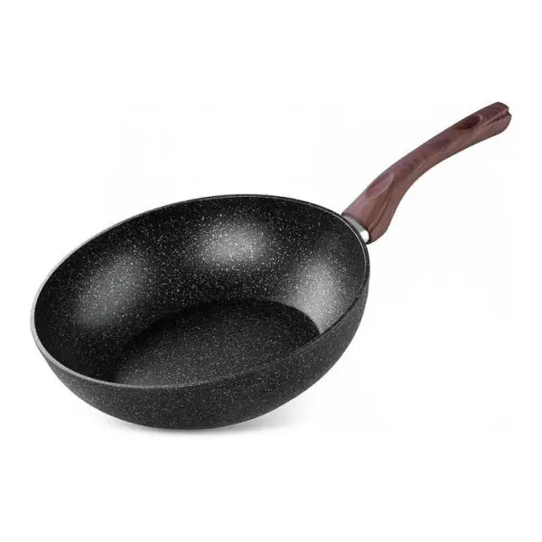 Novinka Pánev Wok MagicHome Black Marble Line, 28cm