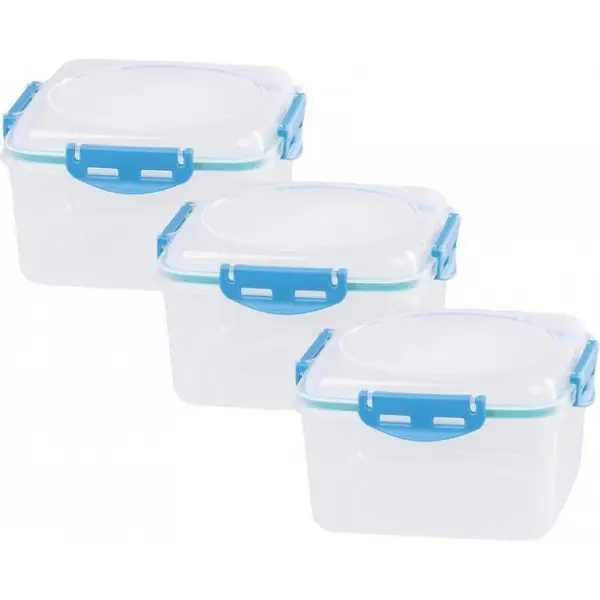 Omezená Nabídka Dóza čtvercová MagicHome Clip, 1200ml, 3ks