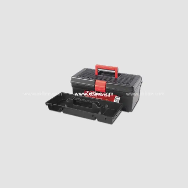 Akce Plastový box na nářadí 300 × 160 × 130 mm – bez organizéru, základní provedení, uzávěry