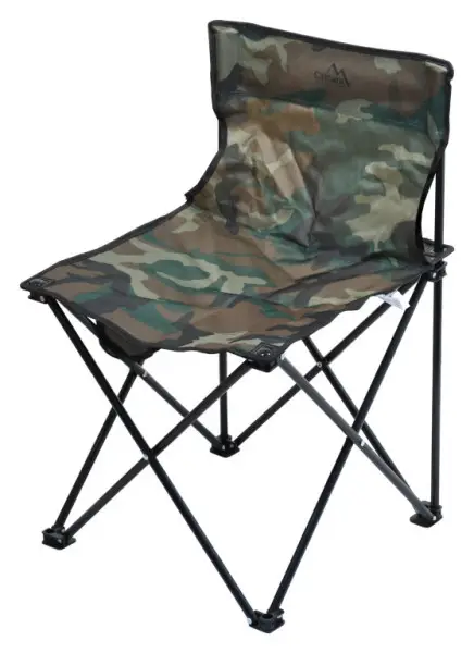 Židle kempingová skládací LIPARI ARMY 45x45x70 cm Nízká Cena