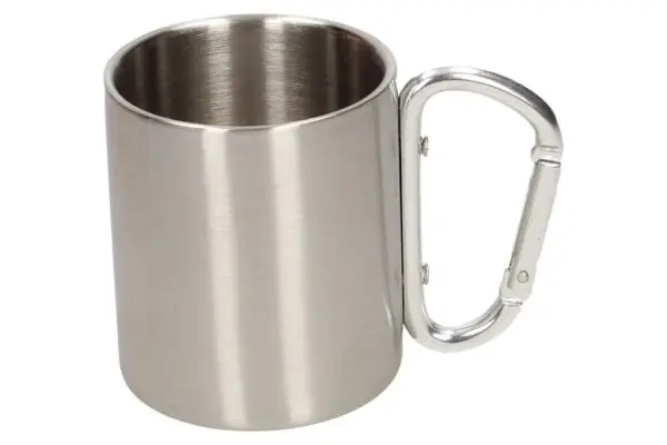 Cenový Hit Hrnek nerez - s karabinou - 200ml