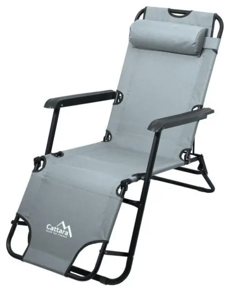 Lehátko/křeslo COMFORT šedé Finální Výprodej