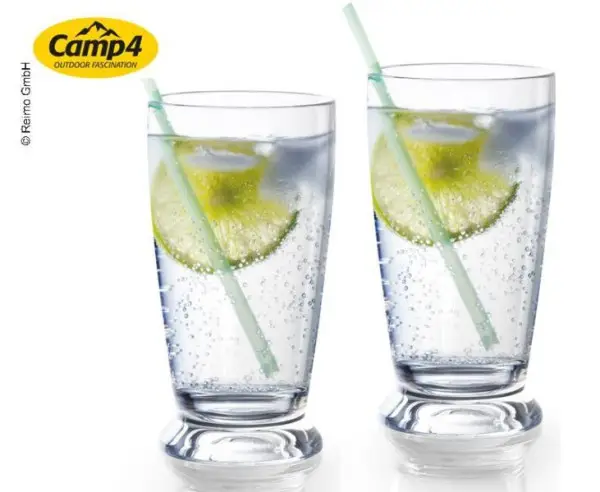 Odeslání Ihned Sada plastových sklenic na vodu CAMP4, 300 ml, 2ks