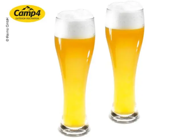 Sklenice kempingové CAMP4 Estella, 500 ml, sada 2ks Top Prodej