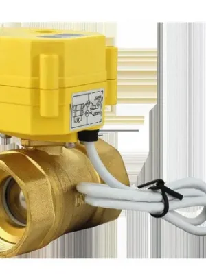 Akce Elektrický kulový ventil 1 1/4'