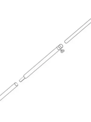 3dílná střešní stanová háková hliníková tyč o32+28 mm x 225-300 cm Sezónní Sleva