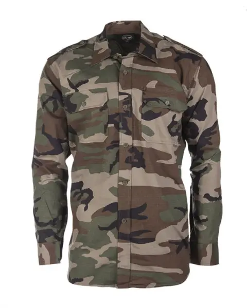 Košile taktickáRIPSTOP WOODLAND XXL Originální