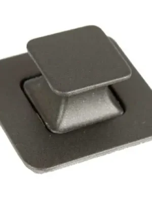 Zamykací systém Push Lock hranatý pro skříně a šuplíky 42x42 mm matný chrom Top Prodej