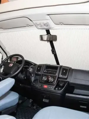 Zatemňovací žaluzie na boční okna z plisované latky REMIfront IV pro Fiat Ducato X250/X290 (2011-) béžová Nakupujte Hned