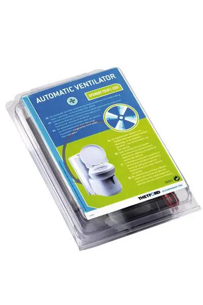 Dodatečná montáž ventilátoru pro C250, elektrický ventilátor pro chemickou toaletu Hit Sezóny