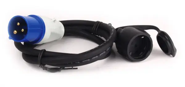 Prodlužovací kabel CEE-Zástrčka/Schuko zásuv. 0,4 m Koupit Online