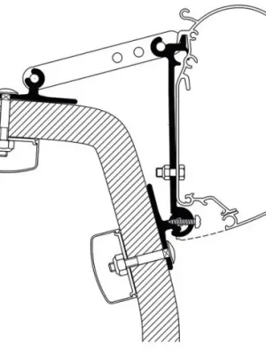 Adaptér Thule Universal Wall Universal 3 ks. Finální Výprodej