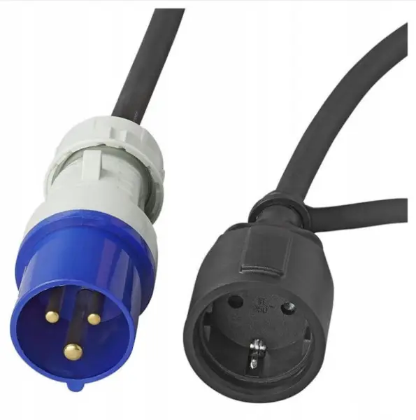 Hit Sezóny Adaptér kabelový, zástrčka CEE/zásuvka SCHUKO 3x2.5mm2 16A 1.5m373530DE