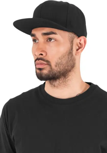 Čepice kšiltovka Snapback, FLEXFIT Yupoong baseballová, černá Víkendová Akce