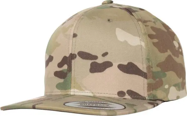 Finální Výprodej Čepice kšiltovka Snapback, FLEXFIT Yupoong baseballová, pouštní maskáčová