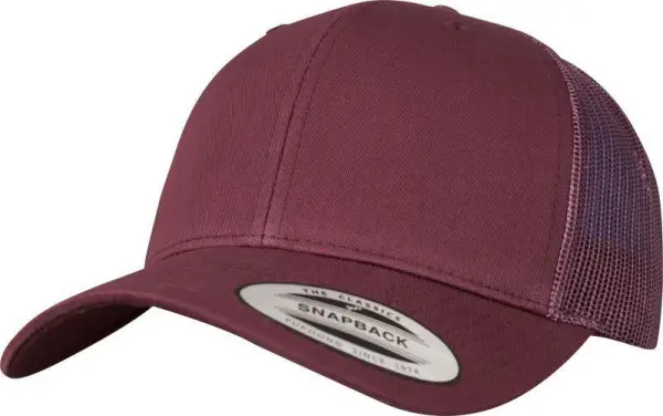 Víkendová Akce Čepice kšiltovka FLEXFIT Yupoong, Trucker, síťkovaná, fialová