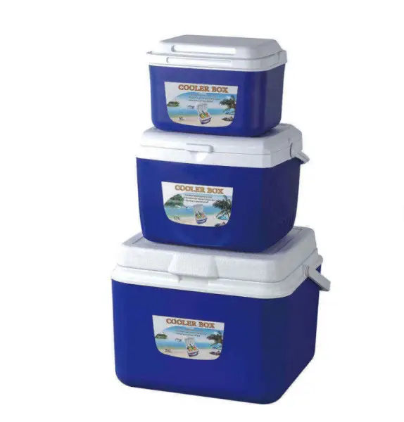 Sezónní Sleva Sada chladicích boxů – 5 l, 13 l a 26 l (modrá)