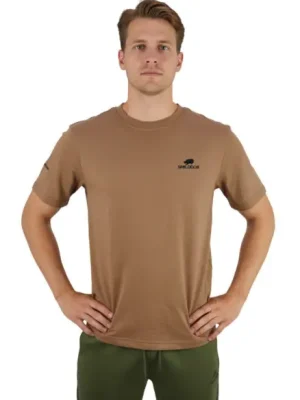 Akční Nabídka Tričko hnědé, 100% bavlna, Smilodon, XXXL