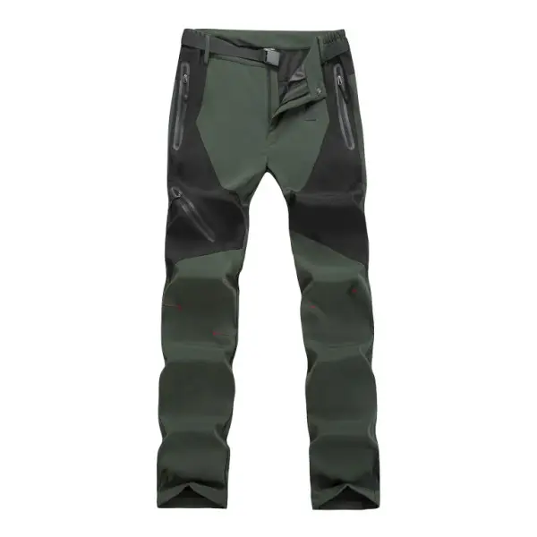Kalhoty letní outdoorové, zelené, vel. XXXL, Smilodon Přímo Od Výrobce