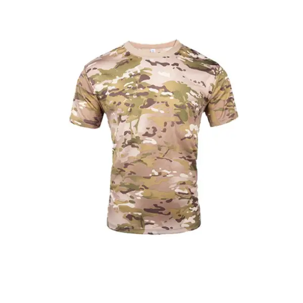 Super Cena Tričko krátký rukáv maskáčové, multicam, vel. XXL, Smilodon
