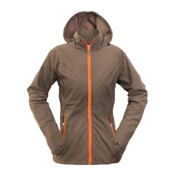 Bunda letní outdoorová dámská, hnědá, vel. S, Smilodon Akční Nabídka