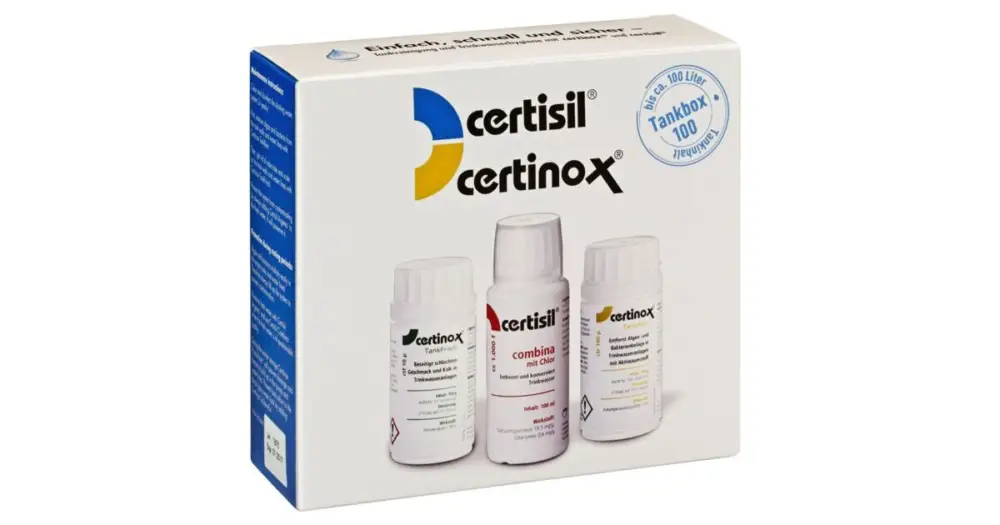 Sada dezinfekce a konzervace vody Certisil Certibox 100 l Bezpečná Platba