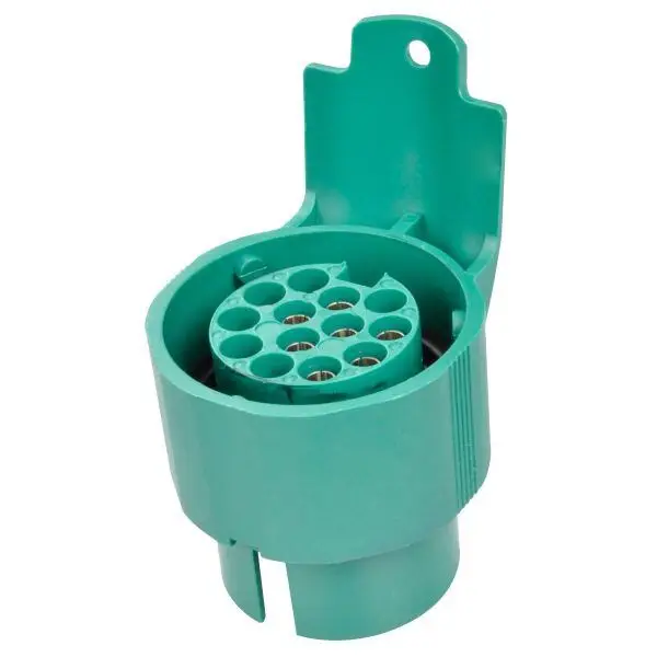 Originální Mini adaptér Menbaa – 7pin zásuvka ISO 1724 na 13pin DIN zástrčku