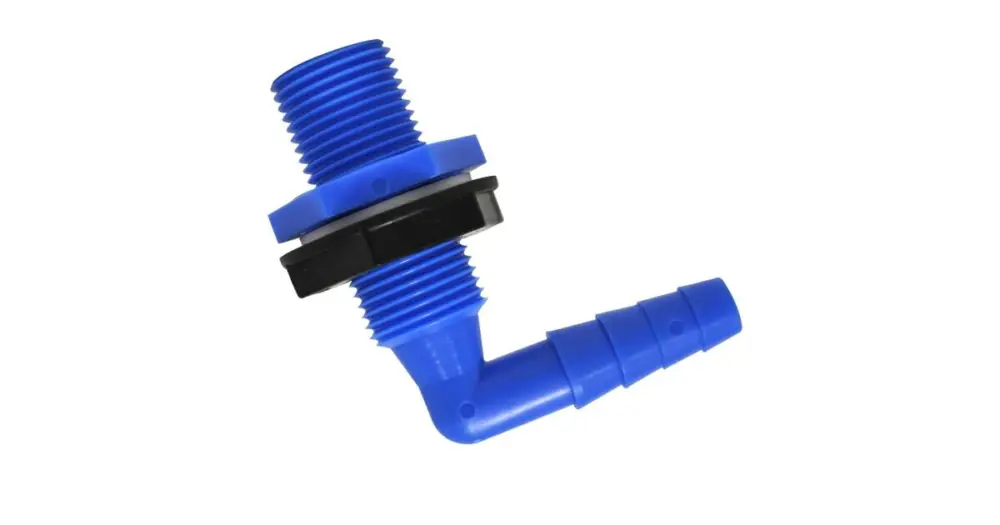 Úhlová průchodka nádrže LILIE pro hadice, závit 1/2", 10/12 mm Tovární Cena