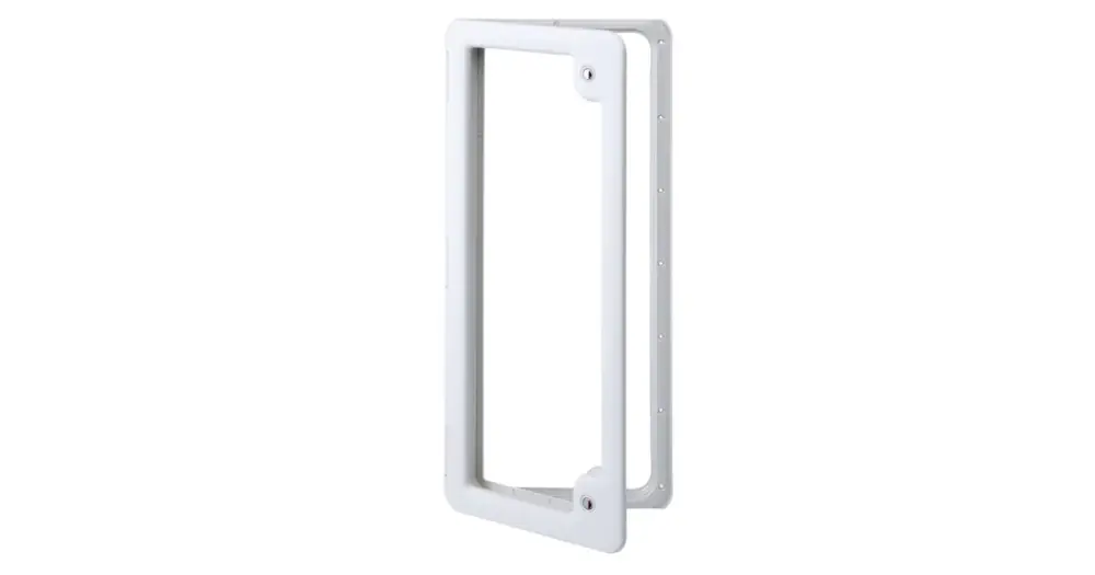 Servisní dvířka Thetford Model 5 – 785 x 340 mm, barva krémově bílá Pouze Dnes
