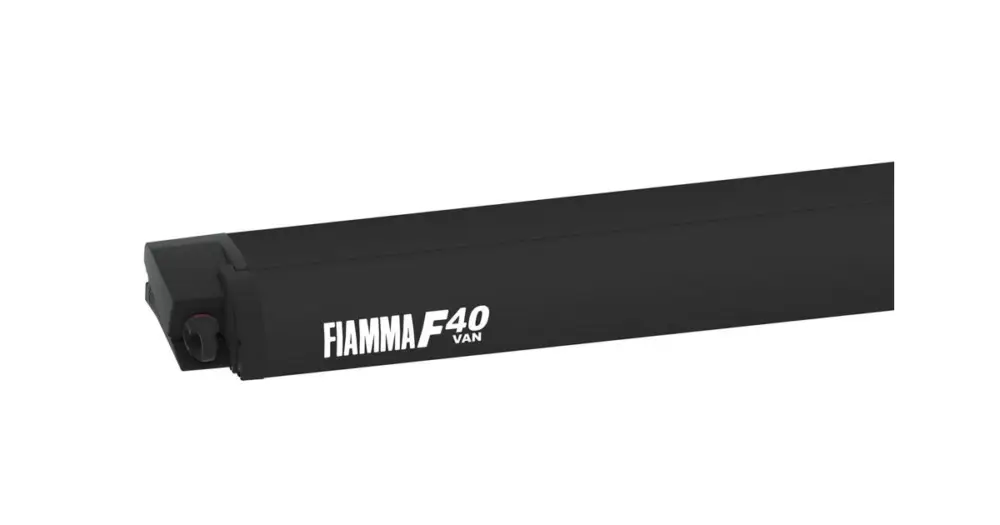 Časově Omezené Markýza Fiamma F40Van pro dodávky, pouzdro černé, plátno šedé