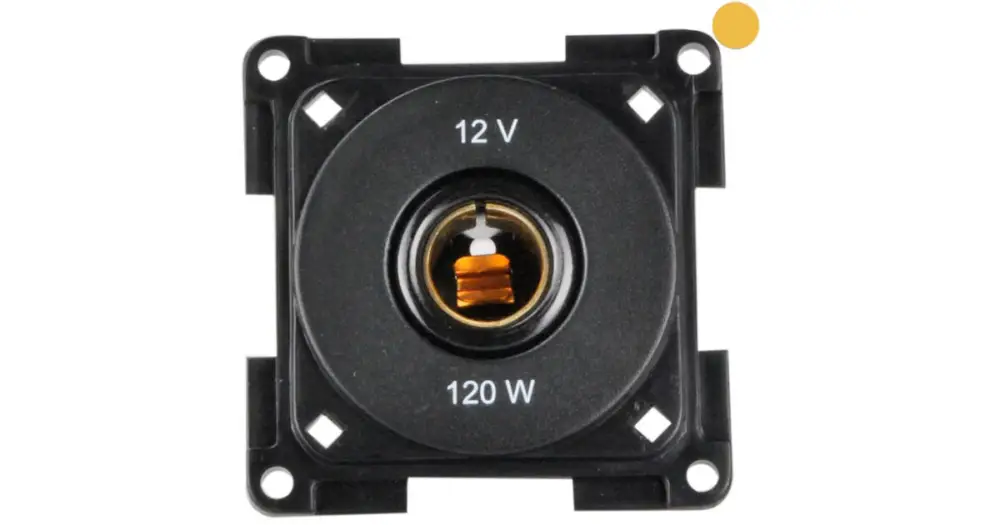 Super Cena Černá Fawo zásuvka Standard 12 V