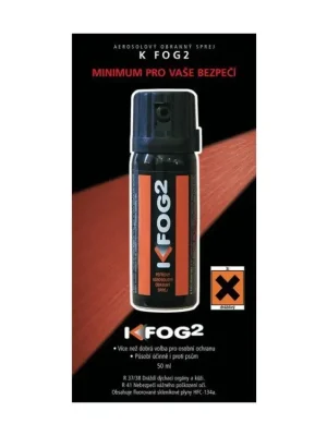 Pepřový obranný sprej K-FOG2 aerosolový 50 ml Koupit Online
