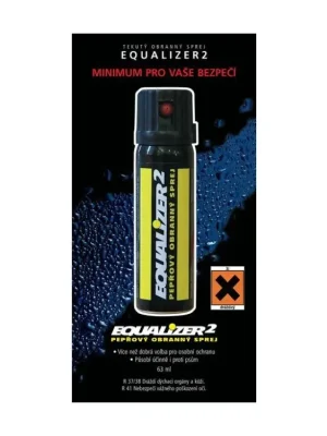 Pepřový obranný sprej EQUALIZER2 63 ml - tekutá střela Sleva