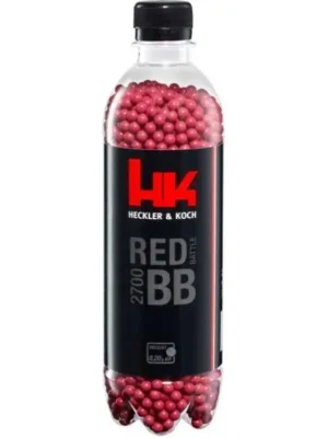 Kuličky Heckler & Koch BB 6 mm 0,20 g - 2700 ks červené Heckler&Koch Dokud Zásoby Vydrží