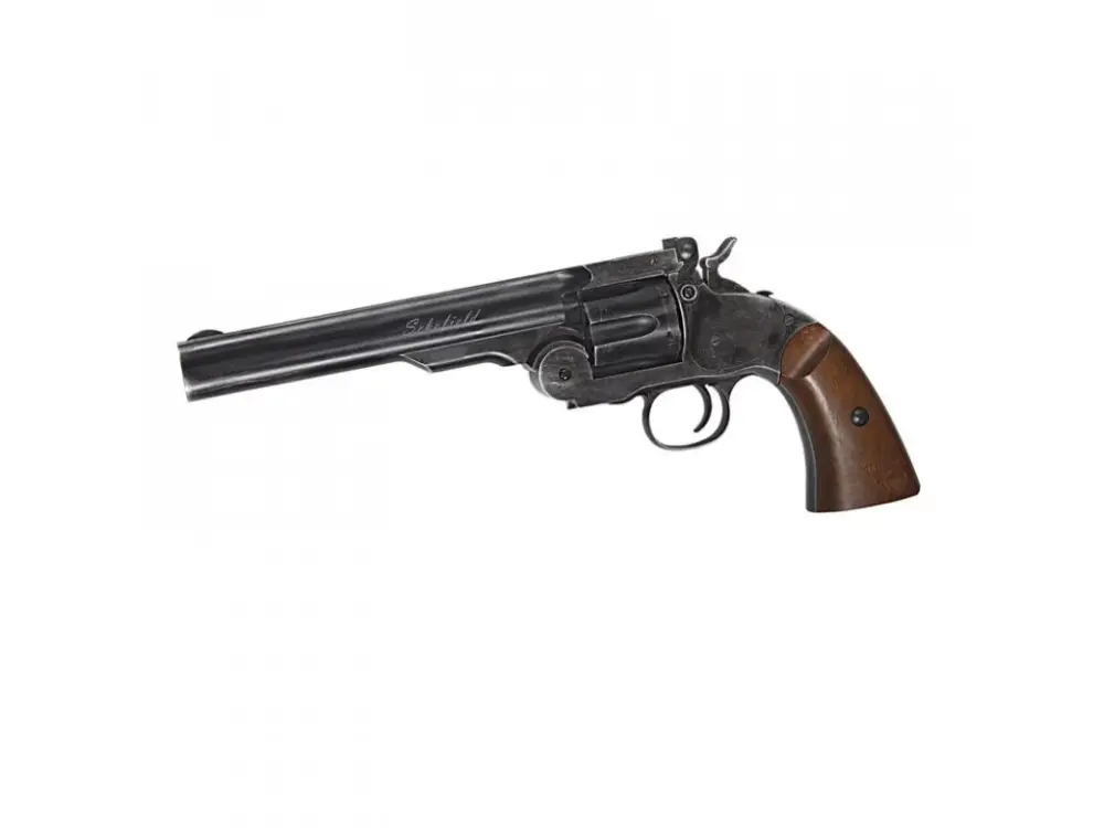 Vzduchový revolver ASG Schofield 6" 4,5 mm Výprodej