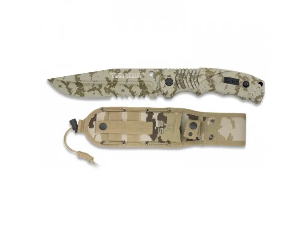 Nejlepší Volba Nůž Albainox SFL K25 26,7 cm Digital Desert
