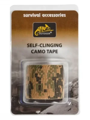 Maskovací páska Helikon-Tex® Self-Clinging Camo Tape - Digital Woodland Ověřený